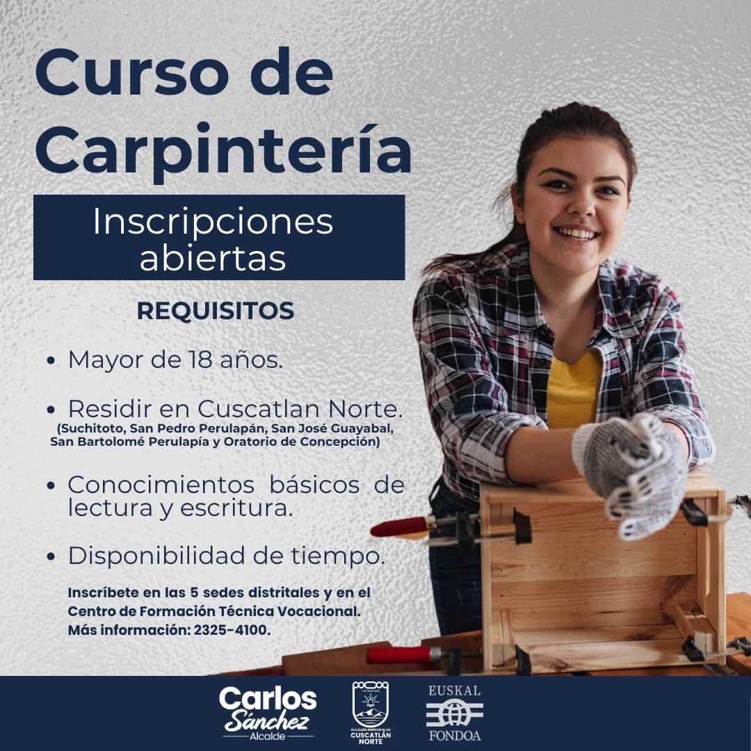 Curso de Carpintería